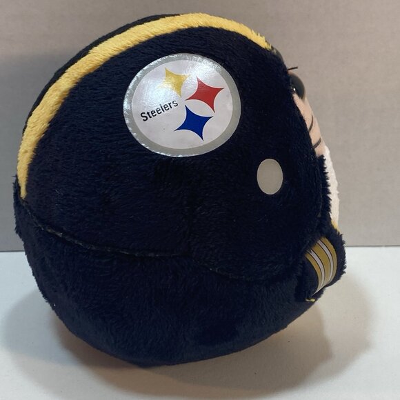 Pittsburgh Steelers NFL Ty Beanie Ballz 2013 Football Rare‎ Retired Licensed New - Picture 7 of 11